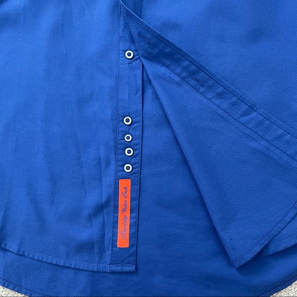 Robert Graham blue dress shirt - Picture 5 of 8